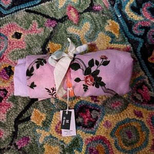 Urban Outfitters  Purple Shower Curtain with Floral print